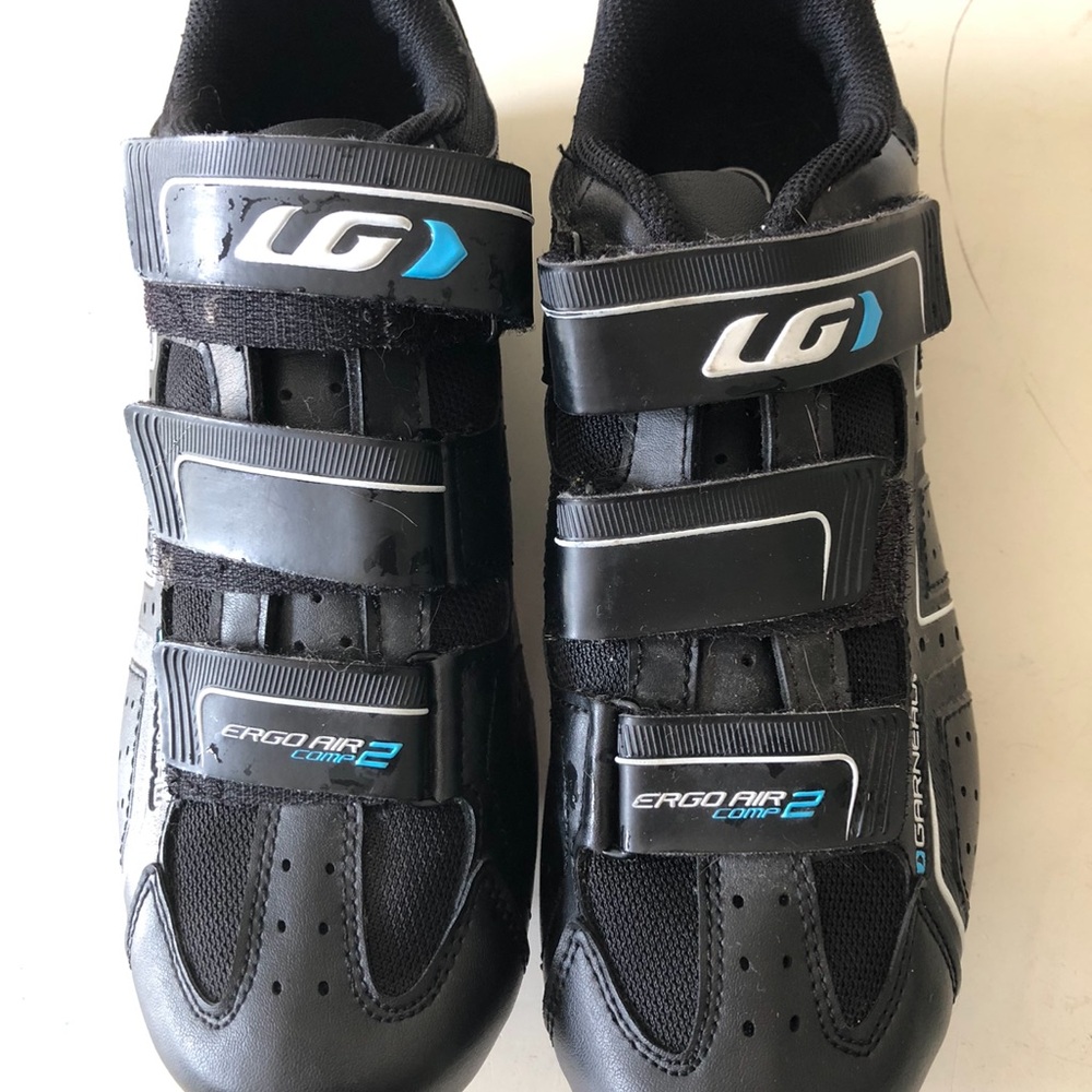 Louis Garneau Women's Ergo Air 2 Cycling Shoes Look KEO Style Cleats 3 Hole